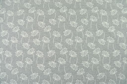 Dekostoff Jacquard - Dandelion - Hellgrau/Creme - C-Ware