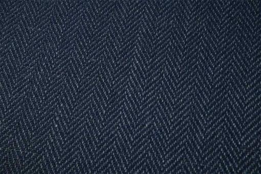 Jute Köper - wasser- und fleckabweisend - Nachtblau