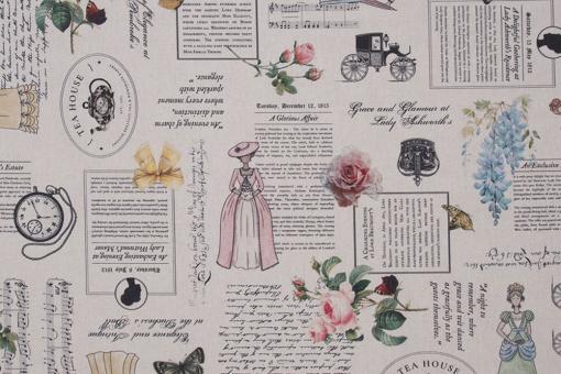 Dekostoff Premium - Victorian Letters