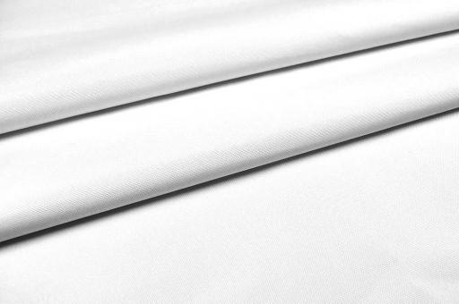 Polyesterstoff - Nr. 48 - Weiß - 1,0 Meter