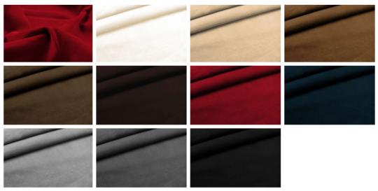 Echtleder-Stück  Dakota - Velours - Croupon