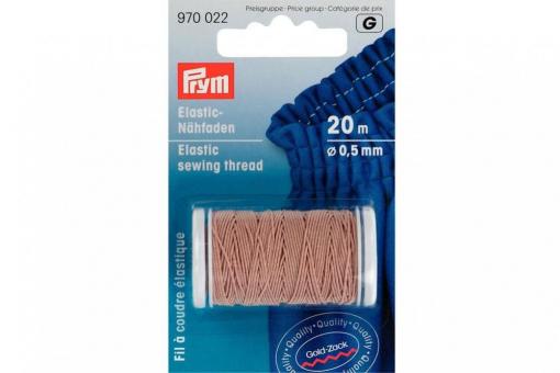 Elastic-Nähfaden Prym 0,5 mm Sand