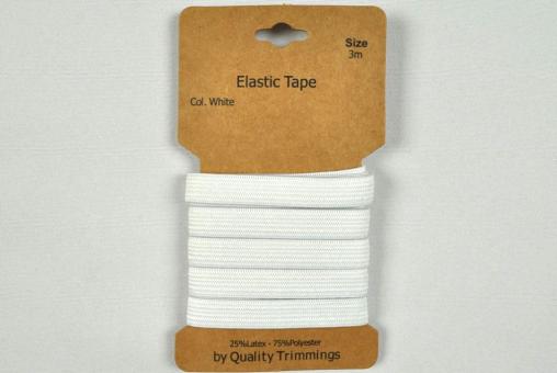 Elastik-Band 15 mm - 3 m - Weiß