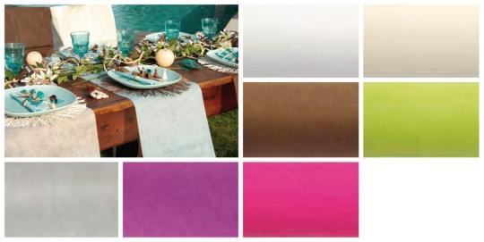 Vlies Tischläufer 30 cm - 10 Meter Rolle