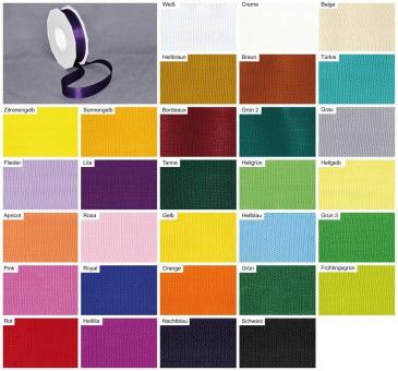 Dekorationsband 25 mm - 50 Meter Rolle