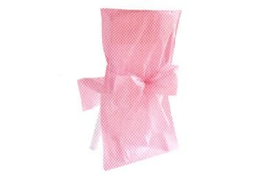 Stuhlhusse Satin mit Schleife