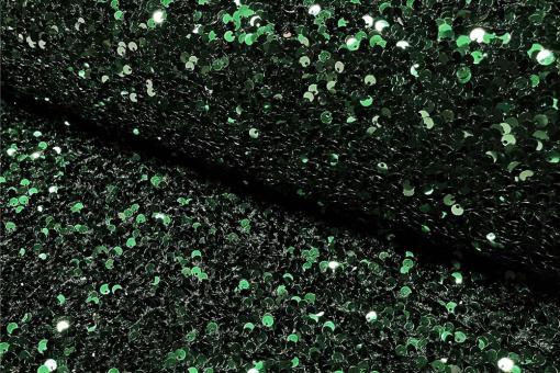 Pailletten auf Samt