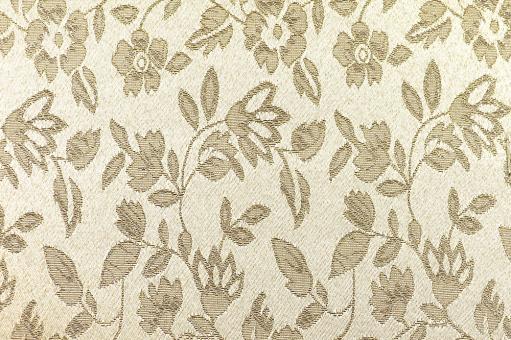 Brokat - Goldblumen