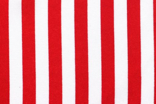 Universalstoff - Streifen - Rot/Weiß