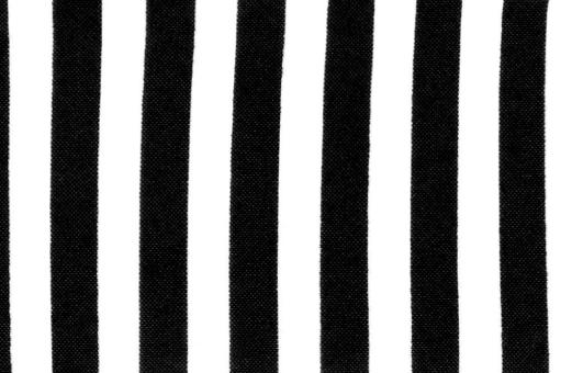 Universalstoff - Streifen - Schwarz/Weiß