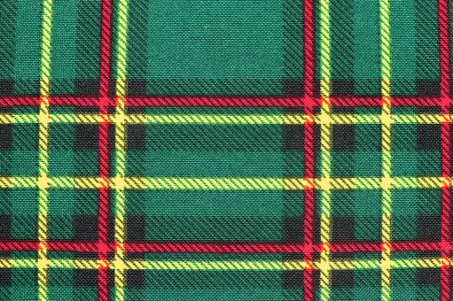 Universalstoff Schottenkaro - Grün