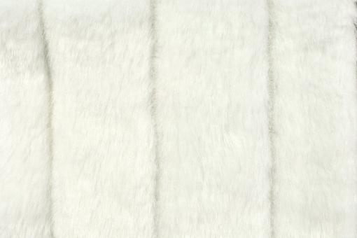 Nerz-Pelzimitat - Cremeweiß
