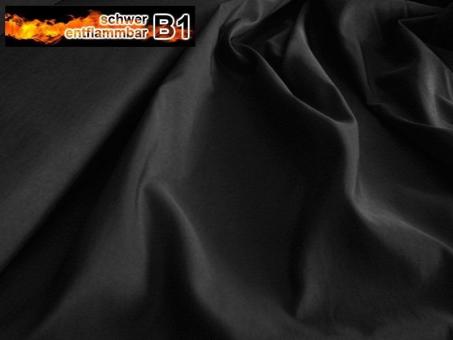 Dekorations-Taft B1 - Halloween - Schwarz