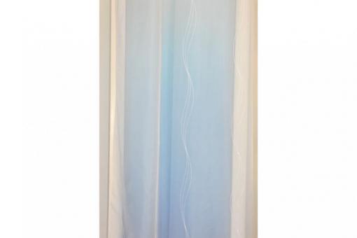 Voile-Gardine Titisee - Weiß transparent - 290 cm hoch