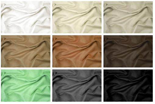Gardinen- und Dekostoff Softvelours - uni