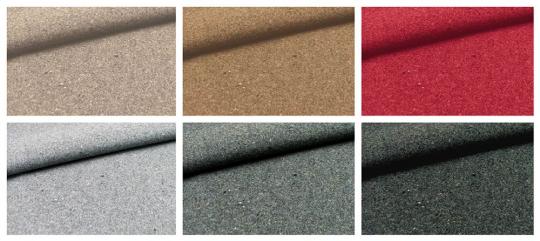 Lodenimitat mit Wollanteil - Uni