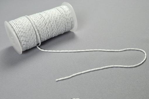 Öko-Bleiband - synthetisch ummantelt - 25 g-Walzen - Weiß