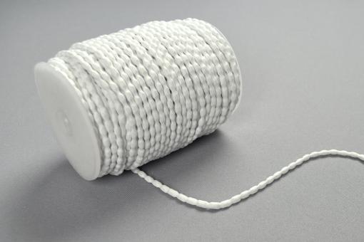Öko-Bleiband mit 100 g-Walzen, synthetisch ummantelt in Weiß