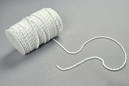 Öko-Bleiband - synthetisch ummantelt - 50 g-Walzen - Weiß