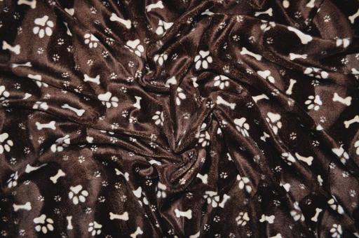 Kurzfellimitat mit Muster