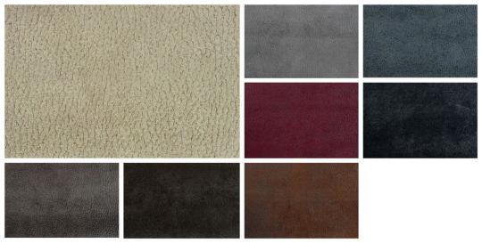 Wärmevorhangstoff - Soft-Leder