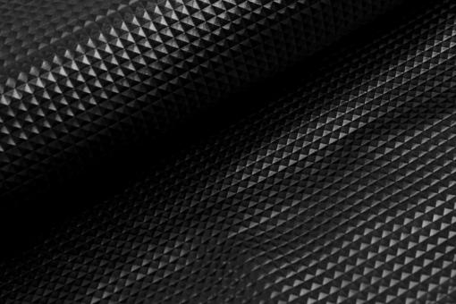 Kunstleder geprägt - Pyramid Black