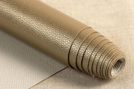 Kunstleder-Stück Karat Metallic - 140 x 50 cm