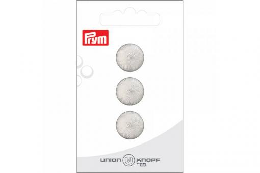 Knöpfe - Silber - Uni - 15 mm