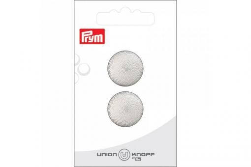 Knöpfe - Silber - Uni - 20 mm