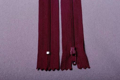 Kunststoff-Reißverschluss nicht teilbar - 30 cm