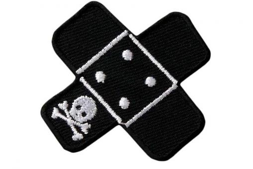 Applikation - Pflaster, schwarz