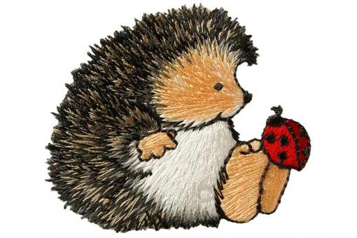 Applikation - M.S. Design© Igel m. Marienkäfer