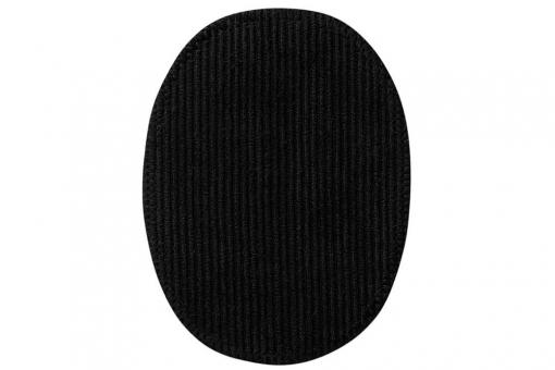 Cordflicken - 8,3 x 12 cm - 2 Stück - Schwarz