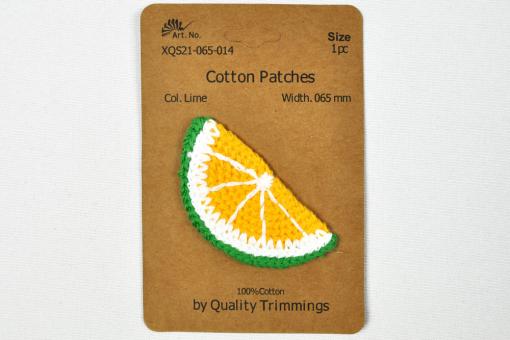 Häkelpatch - Limette