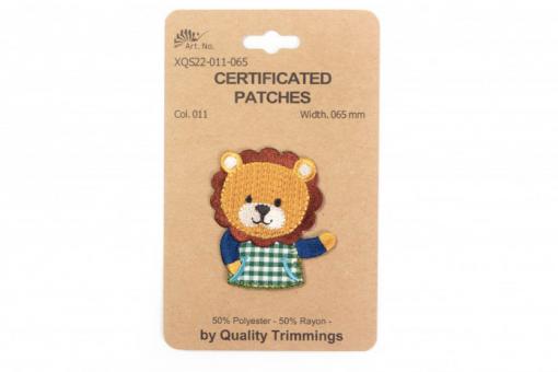 Applikation - Fröhlicher Löwe