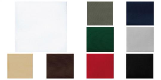 Köperflicken - Uni - 10 x 20 cm