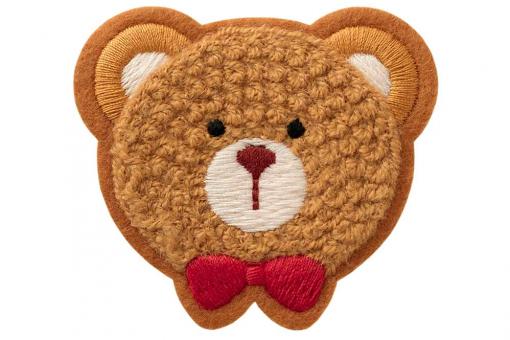 Applikation - Plüsch Teddy