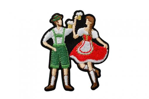 Applikation - Paar in Tracht