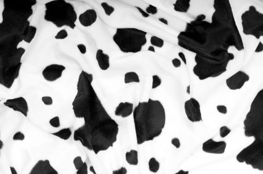 Kurzfellimitat mit Muster