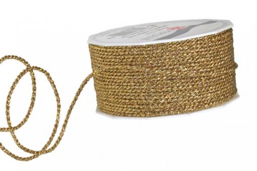 Goldkordel 2 mm - 50 m Rolle