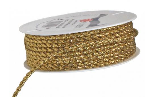 Goldkordel 4 mm - 25 m Rolle