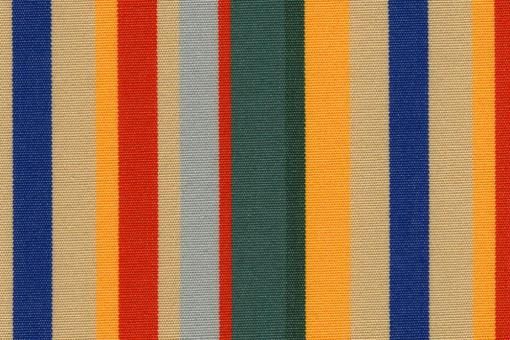 Markisen- und Outdoor-Stoff Spain Sun - Blockstreifen II - Farbenmix - 1,0 Meter