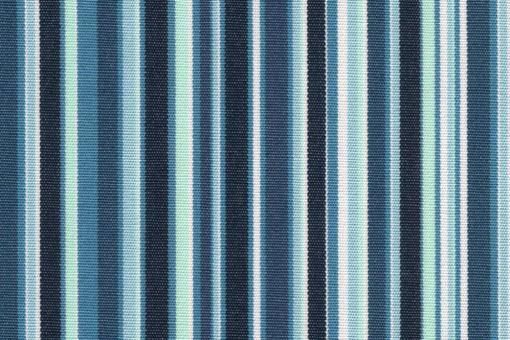 Markisen- und Outdoor-Stoff Spain Sun Multistreifen - Blautöne - 1,0 Meter