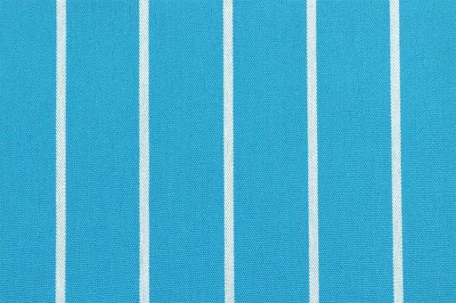 Markisenstoff 160 cm - Spain Sun - Streifen - Hellblau - 1,0 Meter