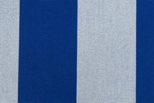 Markisenstoff 140 cm - Italy Sun - Blockstreifen - Nachtblau - Melange - 1,0 Meter