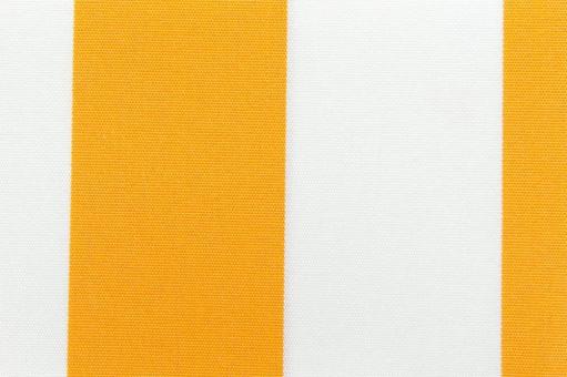 Markisenstoff 140 cm - Italy Sun - Blockstreifen - Gelb / Weiss - 2,0 Meter