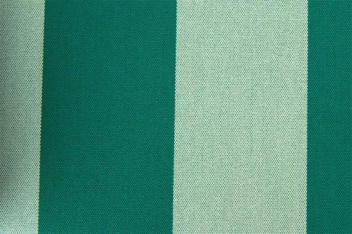 Markisenstoff 140 cm - Italy Sun - Blockstreifen - Grün - Melange - 1,0 Meter
