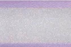 Organza/Satinband mit Drahtkante 40 mm - 25 m Rolle