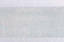 Organza/Satinband mit Drahtkante 40 mm - 25 m Rolle