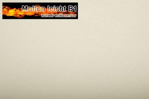 Molton leicht 130 cm B1